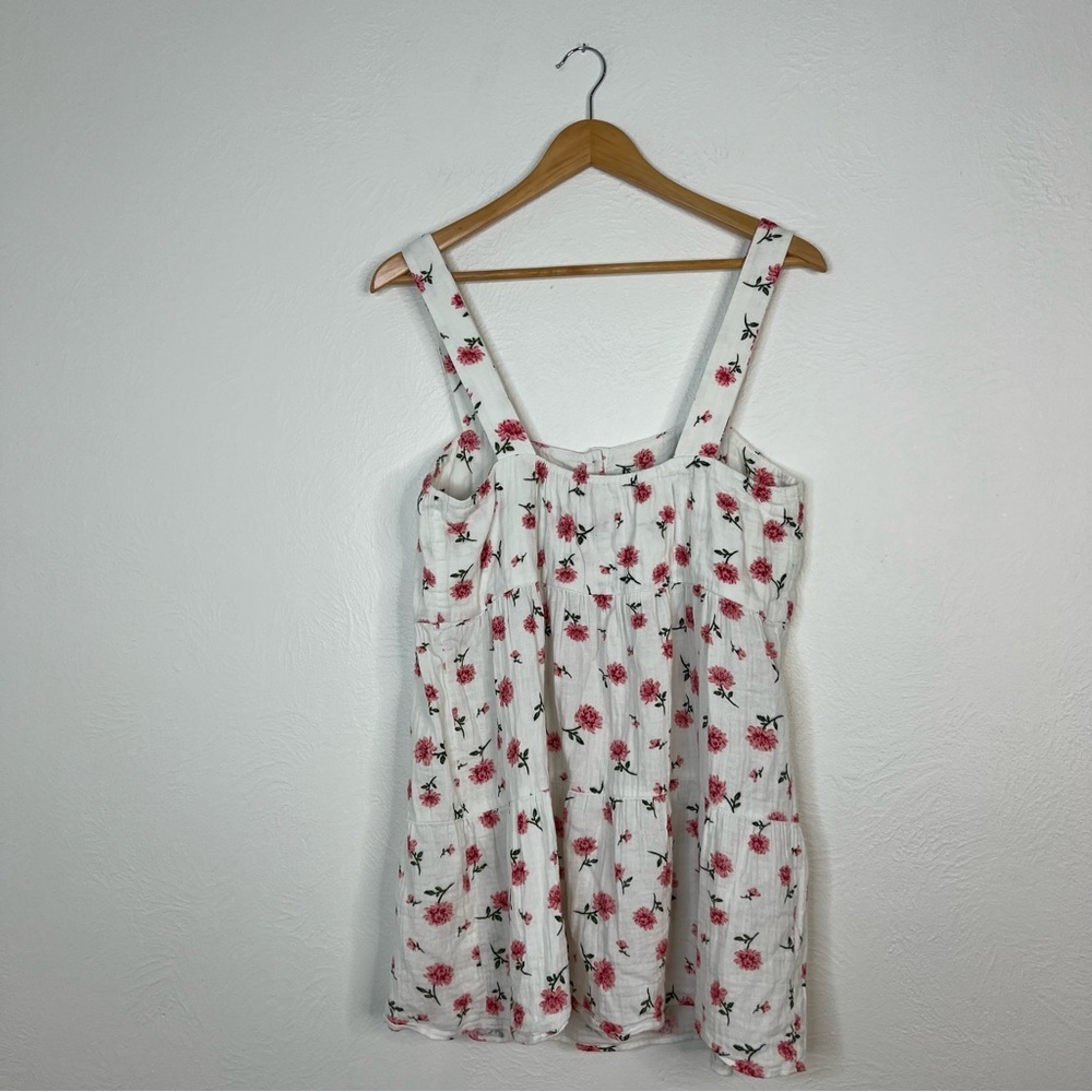 Show Me Your Mumu Marisa Floral Print Mini Dress Lightweight Cotton Size S Small - Picture 9 of 14